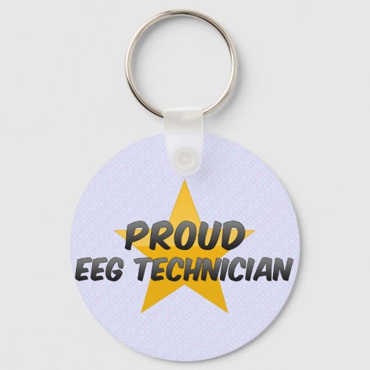 Proud Eeg-technicus Sleutelhanger (Voorkant)