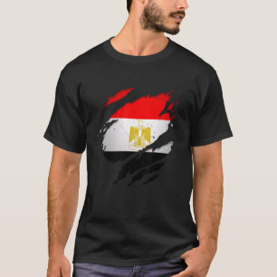 Proud Egyptische martelaar riep Egyptische vlag T-shirt