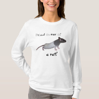 "Proud eigenaar een rat!" Hoodie T-shirt