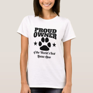 Proud-eigenaar van de beste Lhasa Apso ter wereld T-shirt