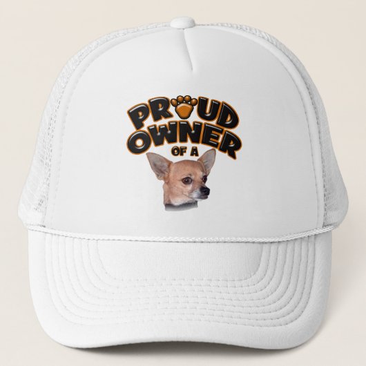 Proud Eigenaar van een Chihuahua Trucker Pet (Voorkant)