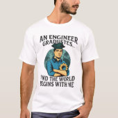 Proud Engineering Afstuderen – Future Builder T-shirt (Voorkant)