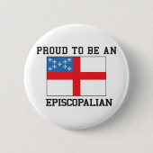 Proud Episcopalian Ronde Button 5,7 Cm (Voorkant)