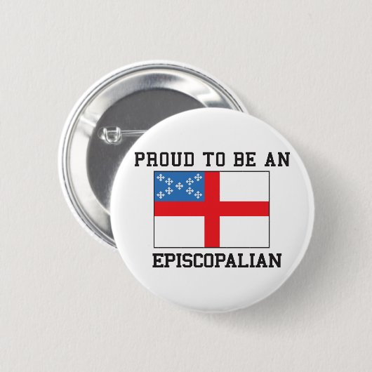 Proud Episcopalian Ronde Button 5,7 Cm (Voorkant /achterkant)
