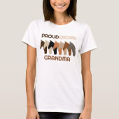Proud Equestrian Grandma T-shirt (Voorkant)