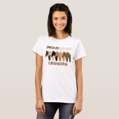 Proud Equestrian Grandma T-shirt (Voorkant volledig)