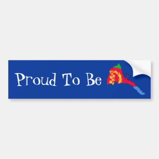 Proud Eritrees bumpersticker