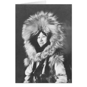 Proud Eskimo Woman - Foto uit de 19e eeuw