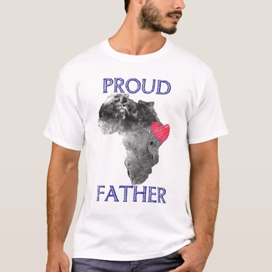 Proud Ethiopia adopteert ouders T-shirt (Voorkant)