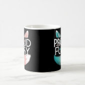 Proud Fandom Furries Tails Ears Furry Person Koffiemok (Center)