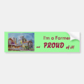 Proud Farmer Bumpersticker (Voorkant)