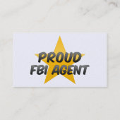 Proud Fbi Agent Visitekaartje (Achterkant)