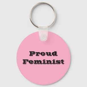 Proud Feminist Sleutelhanger