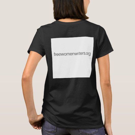 Proud feminist T-shirt (Achterkant)