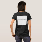 Proud feminist T-shirt (Achterkant volledig)