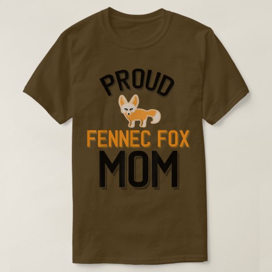 Proud Fennec Fo Ma T-shirt (Design voorkant)