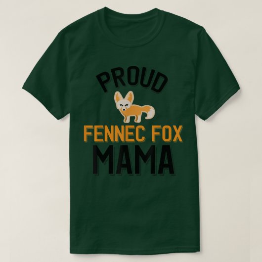 Proud Fennec Fo Mama T-shirt (Design voorkant)