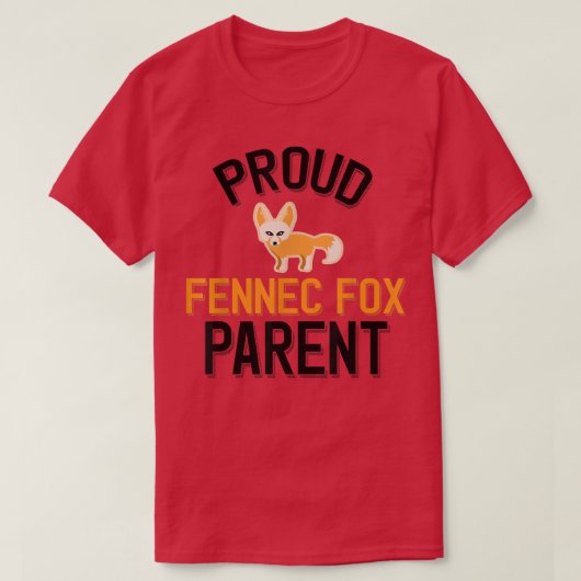 Proud Fennec Fo Parent T-shirt (Design voorkant)