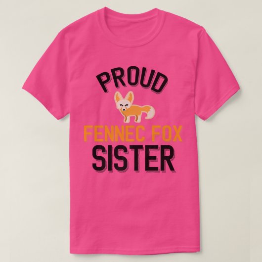 Proud Fennec Fo Sister Premium T-shirt (Design voorkant)