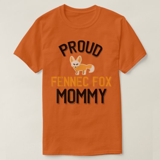 Proud Fennec voor mama T-shirt (Design voorkant)
