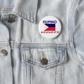 Proud Filipino Ronde Button 5,7 Cm (In situ)