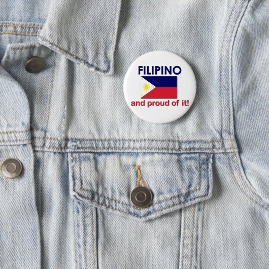 Proud Filipino Ronde Button 5,7 Cm (In situ)