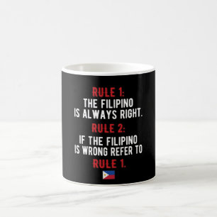 Proud Filipino Roots Philippines Flag Filipino Koffiemok
