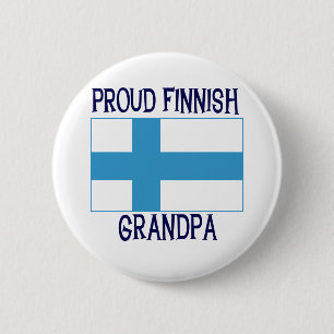 Proud Fins opa Ronde Button 5,7 Cm