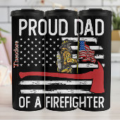 Proud Firefighter Dad Design Thermosbeker