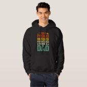 Proud Firefighter Dad_Hero Firefighter  Hoodie (Voorkant volledig)
