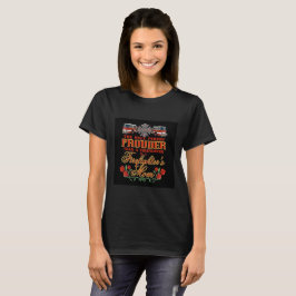 Proud Firefighter's moeder T-shirt