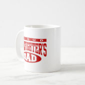 Proud Firefighter's vader Koffiemok (Voorkant links)