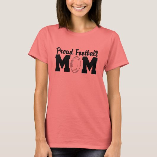 Proud Football Mam T-shirts (Voorkant)