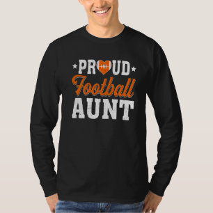Proud Football Tante Sport Moederdag T-shirt