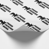 Proud Frenchie Mama Cadeaupapier (Hoek)