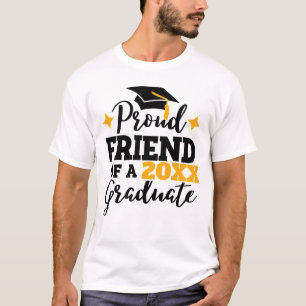 Proud Friend of a 2022 afstuderen black gold tasse T-shirt