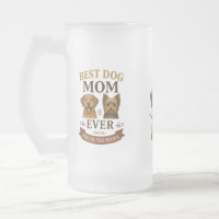 Proud Fur Mama Gift met Labrador en Yorkie 16oz