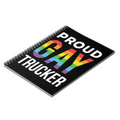 Proud Gay Trucker Notitieboek (Linkerzijde)