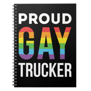 Proud Gay Trucker Notitieboek