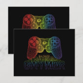 Proud Gaymer, Gay Pride Gaming (Voorkant / Achterkant)