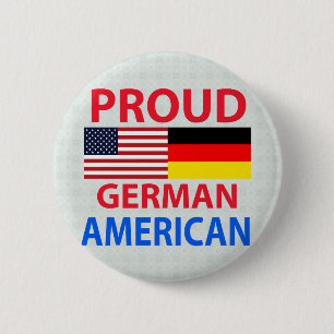 Proud German American Ronde Button 5,7 Cm