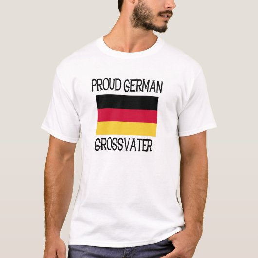 Proud German Grossvater T-shirt (Voorkant)