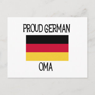 Proud German Oma Briefkaart