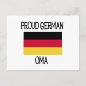 Proud German Oma Briefkaart (Voorkant)
