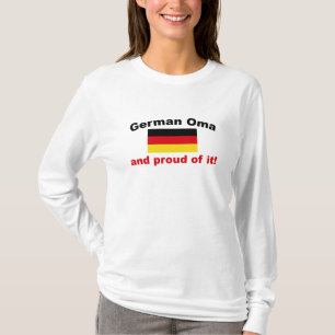 Proud German Oma T-shirt