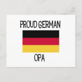Proud German Opa Briefkaart (Voorkant)