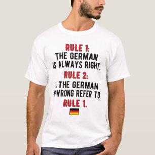 Proud German Roots Germany Flag German Heritage T-shirt