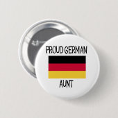 Proud German tante Ronde Button 5,7 Cm (Voorkant /achterkant)