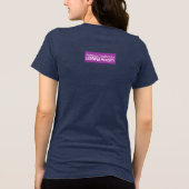 Proud & Gezond Dames T-Shirt (Achterkant)