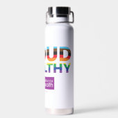 Proud & Gezonde Waterfles (Achterkant)
